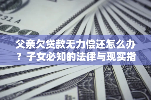 济南父亲欠贷款无力偿还怎么办？子女必知的法律与现实指南